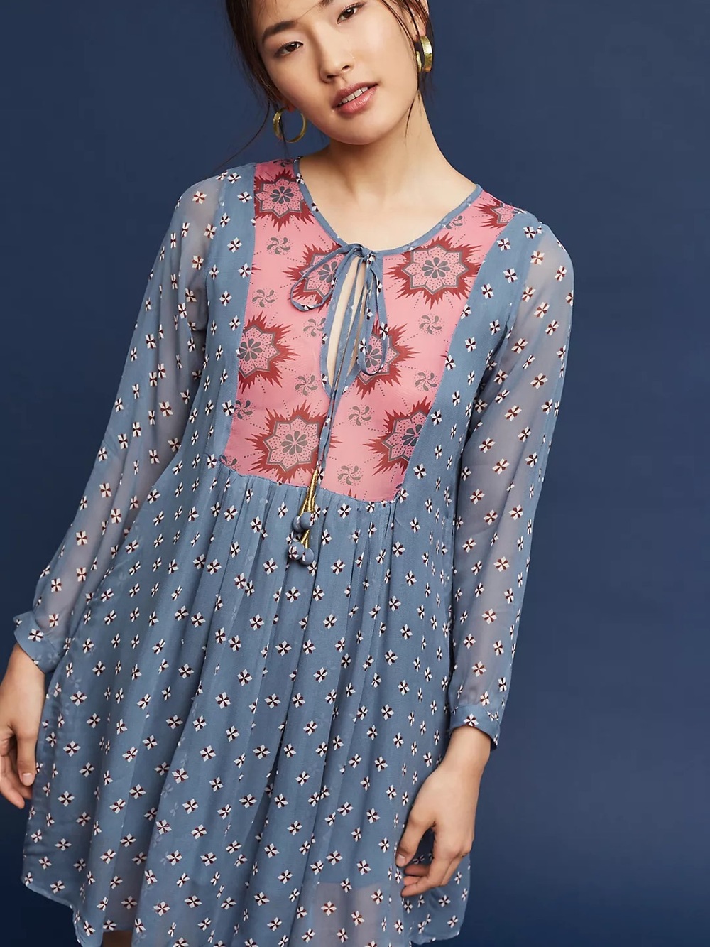 Kopal Rutika Peasant Dress | Anthropologie | Size: S